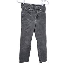 J.Crew Vintage Straight Corduroy Pants Gray Women’s 26P